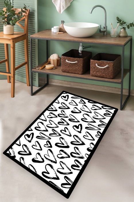 Mijölnir Alfombrilla de Baño Small Heart Multicolor Mijölnir Alfombrilla de Baño Small Heart Multicolor